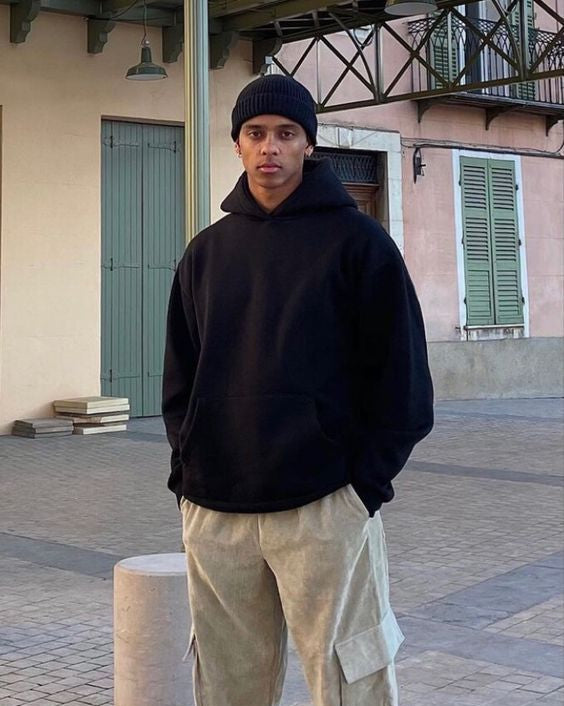 HEAVY CROPPED HOODIE